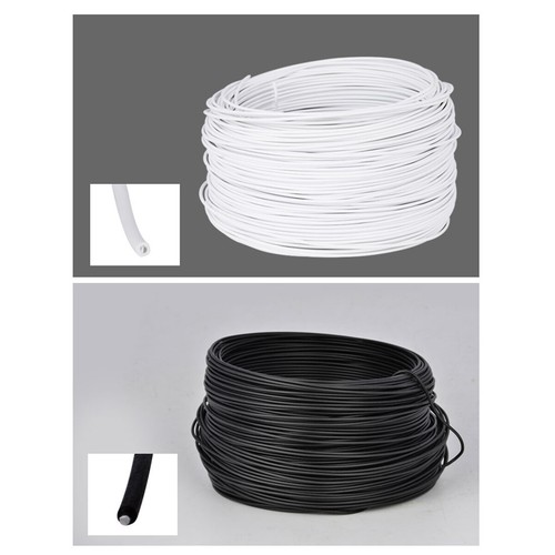 1 Roll Plastic Coated Wire Ties Twist Ties for Harness & Gardening & Packaging - Picture 6 of 6
