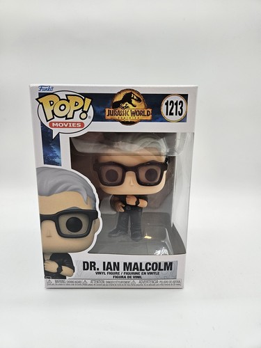 Funko Pop Movies Jurassic World Dominion DR. IAN MALCOLM #1213 Vinyl Figure
