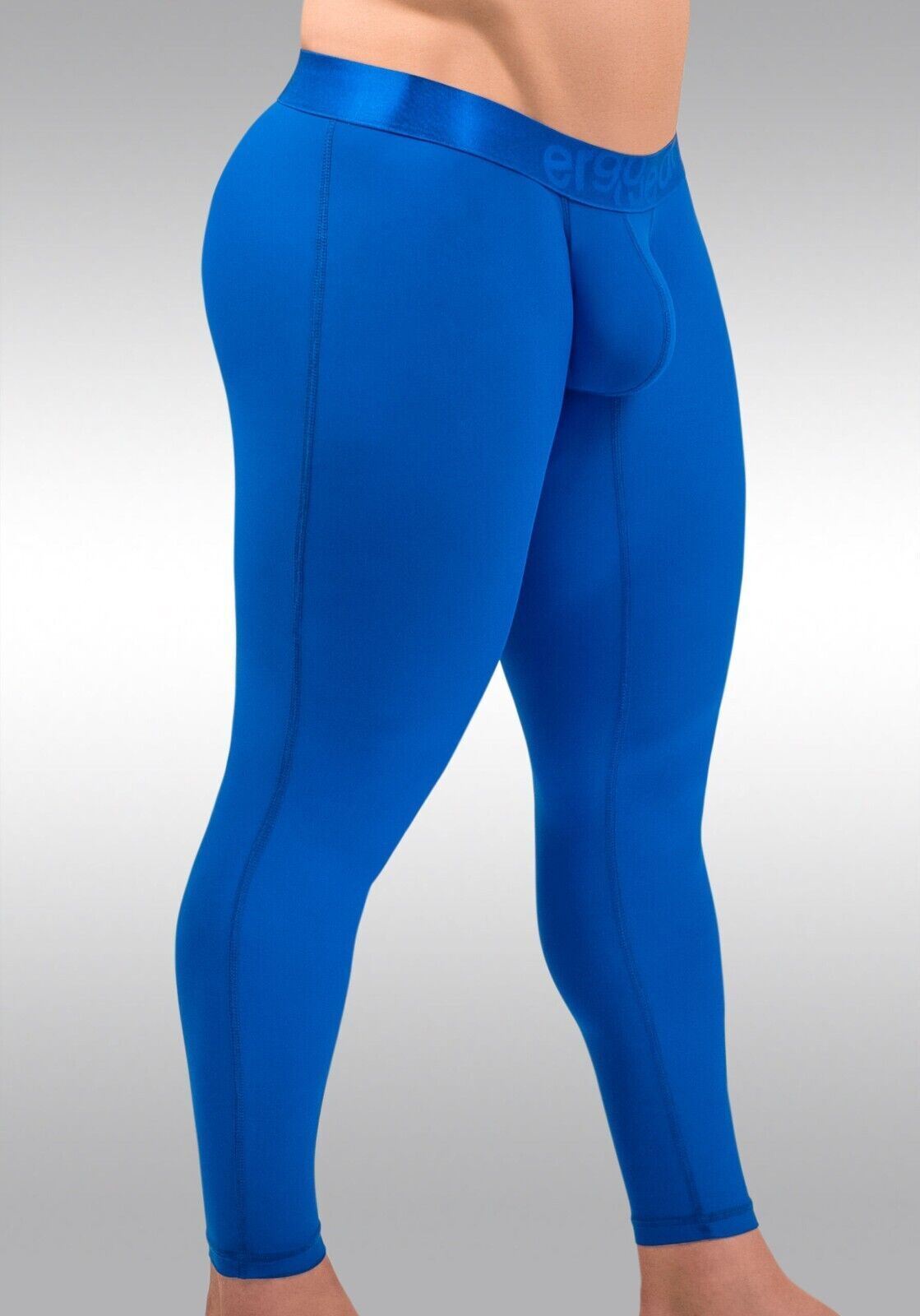 ErgoWear Sports Leggings MAX XX Pouch Hybrid Long Johns Cobalt Blue