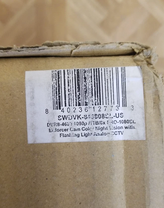 Swann Enforcer 8CH DVR 1080p Full HD Security System with 8 Cameras Surveillance - Image 3 of 3