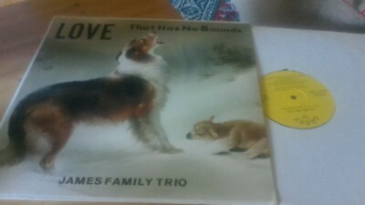The James Family Trio Love that has no bounds lp vg+ Casey Label