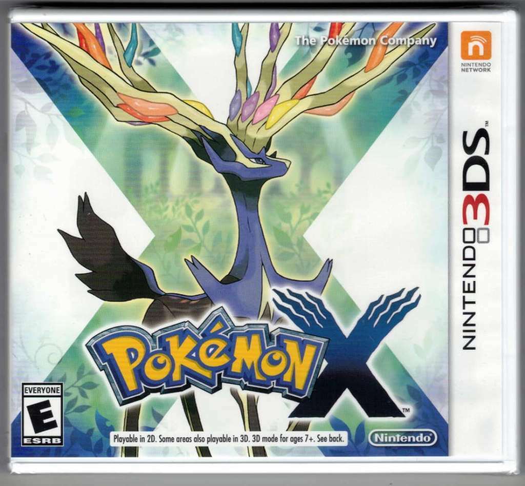 Pokemon X 3DS (Brand New Factory Sealed US Version) Nintendo 3DS