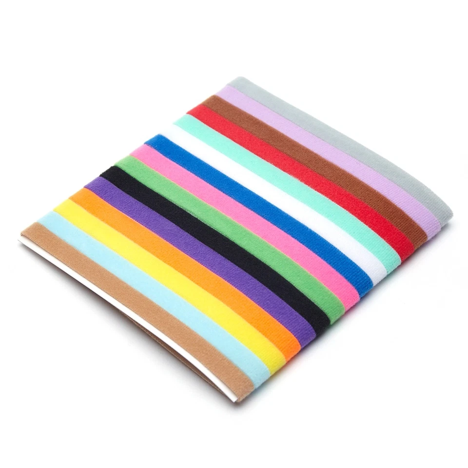 15 PIEZAS Collares de identificación de cachorro perro gato banda recién nacido doble cara tela suave Foto 4 de 4