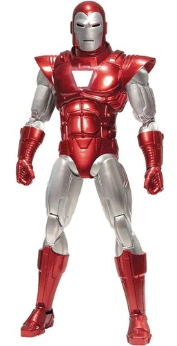 ONE:12 Collective Marvel IRON MAN SILVER CENTURION action figure Deluxe Mezco - 第 1/9 張圖片