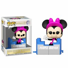 FIGURA DE VINILO POP WALT DISNEY WORLD 50 MINNIE MOUSE PEOPLEMOVER 3,75
