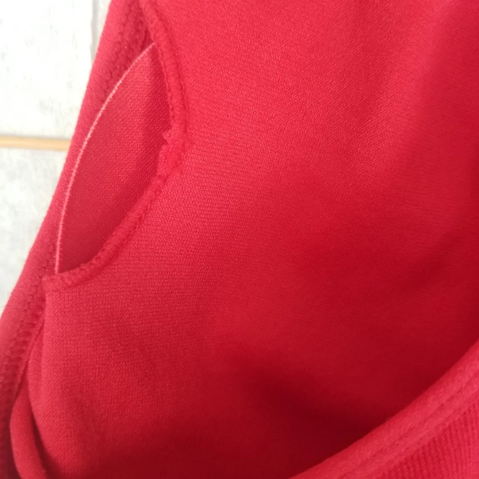 Sujetador Rhonda Cizalla Corredor Espalda Almohadillas Extraíbles Estilo 9808 Rojo Talla Pequeña Foto 3 de 4