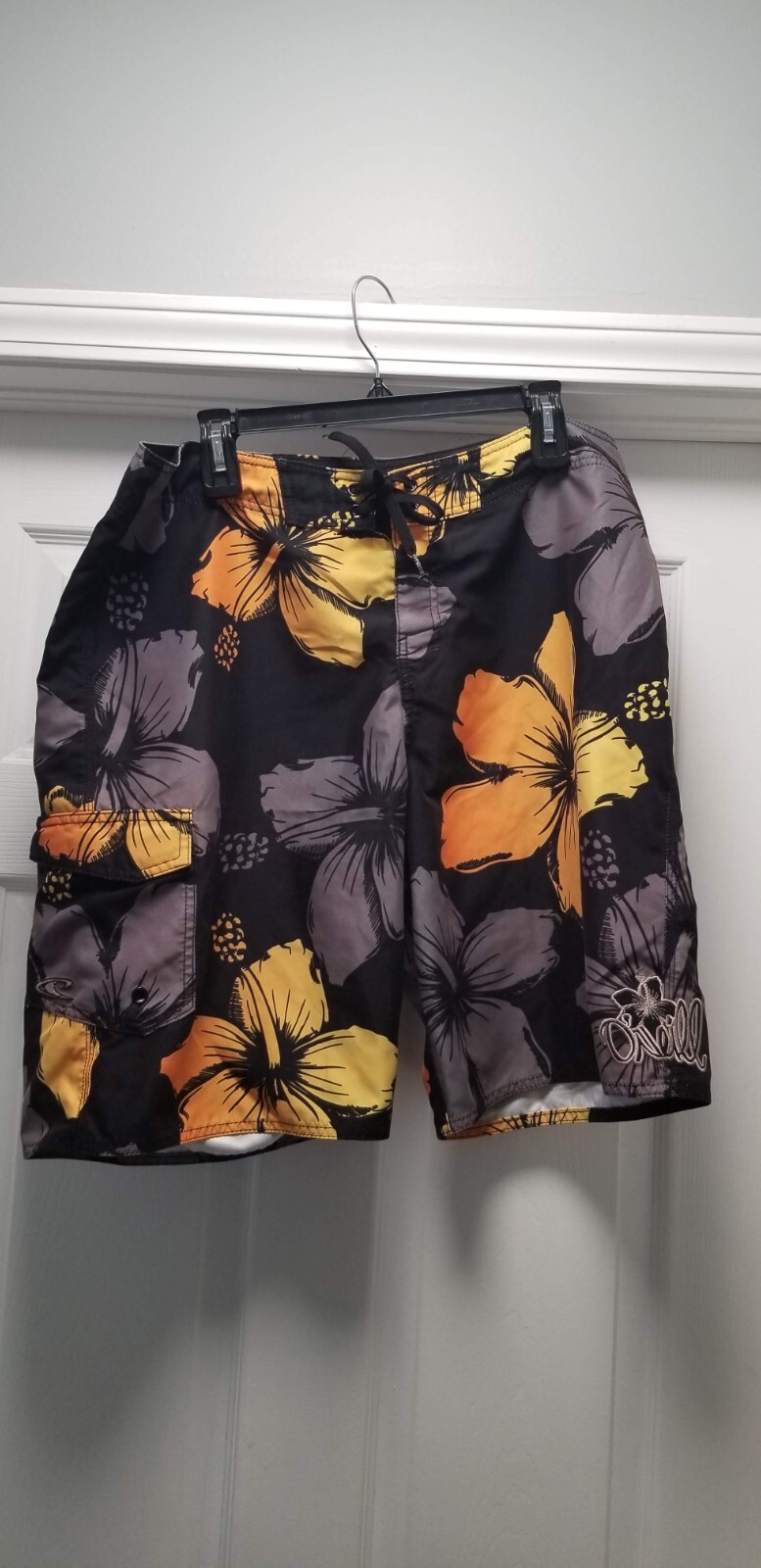 Men's O'Neill Swim Shorts Bathing Suit Hawaiian Siz… Gem