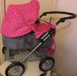 silver cross pink buggy