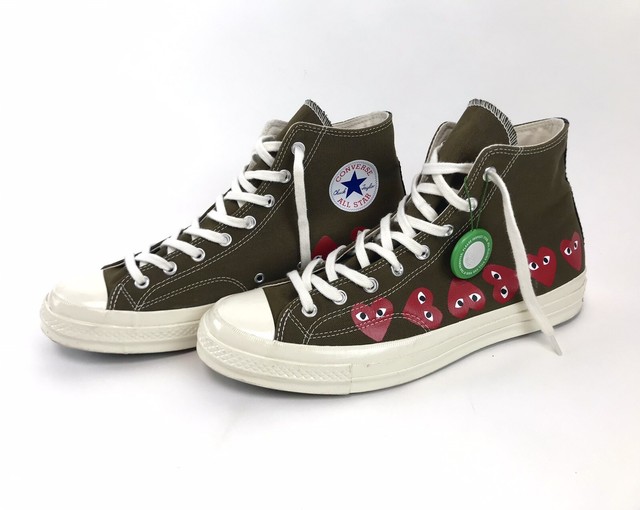 converse comme des garcons size 12