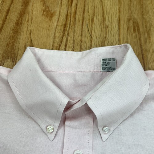 US Golf Association 1984 Button Polo Golf Shirt Log Light Pink Cotton Polyester - Imagen 9 de 11