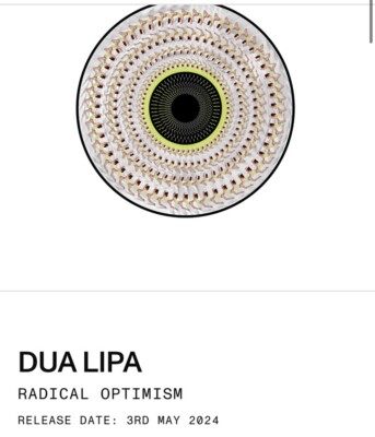 Dua Lipa: Radical Optimism /5000 Blood Records Zoetrope Pic Dua Lipa: Radical Optimism /5000 Blood Records Zoetrope Pic