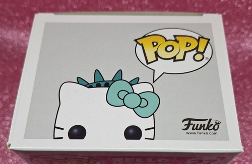FUNKO POP SANRIO #27 HELLO KITTY (LADY LIBERTY 2019 NYCC/FCE) VINYL FIGURE 🌵💦 - Picture 8 of 11