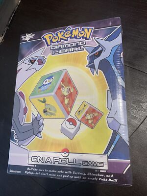 Pokémon Diamond & Pearl On A Roll Game Pressman 2007 New w/ Factory Sealed Box