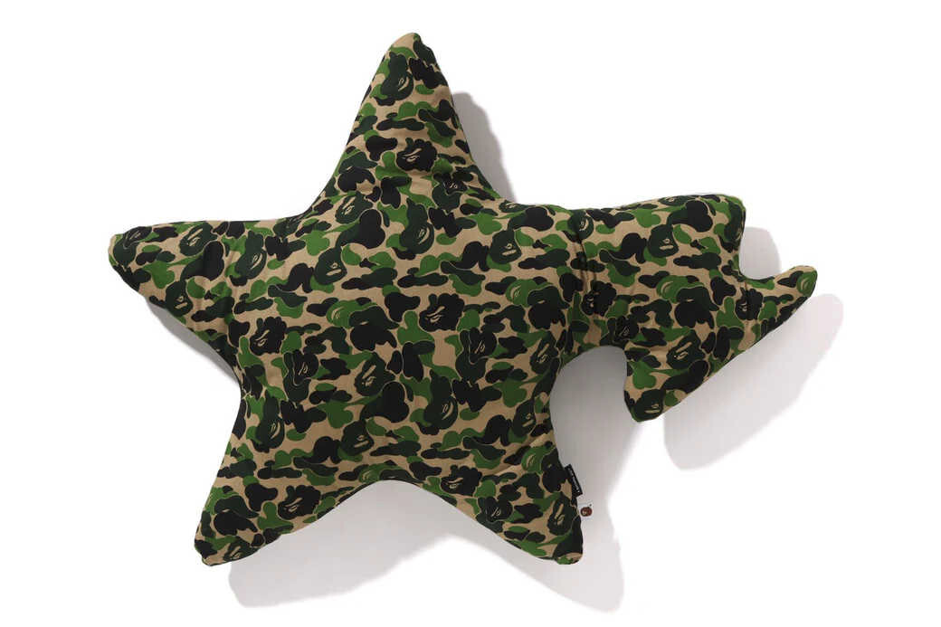 A Bathing Ape Throw Pillow 2024 FW ABC CAMO Pattern STA