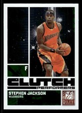 2009-10 Donruss Elite Stephen Jackson Clutch Performers #14