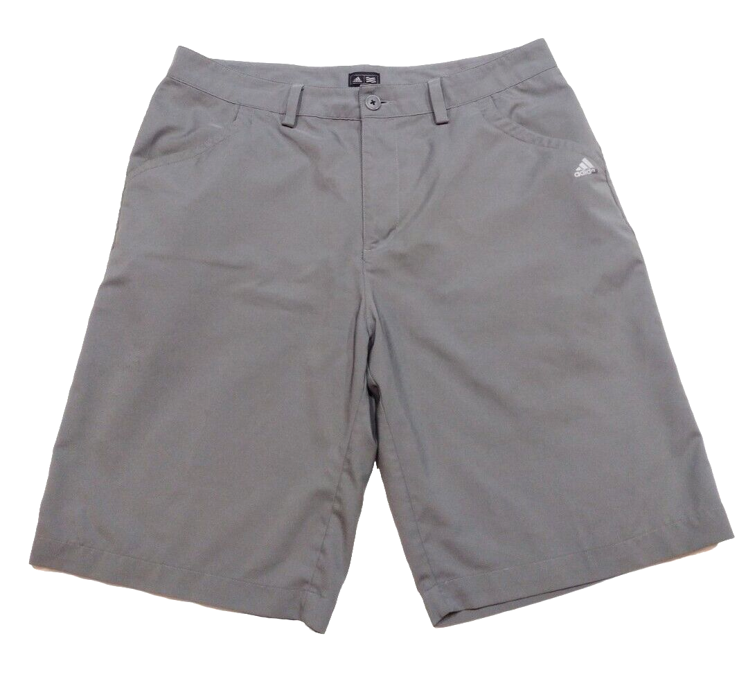 Adidas Golf Men's 32 Shorts Chino Athletic Shorts Gray Athleisure SEE