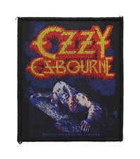 Ozzy Osbourne Bark At The Moon Battle Woven Sew On Patch 18-2