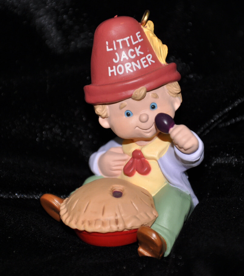 Hallmark　オーナメント VTG 1988 Hallmark Keepsake Ornament LITTLE JACK HORNER QX408-1 W