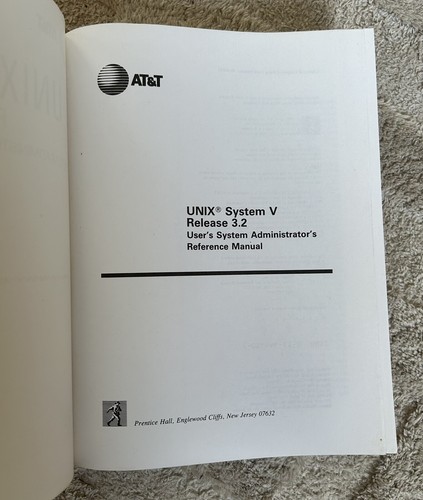 UNIX System V Release 3.2: System Administrator's Reference Manual 1989 FREE PP - 第 3/8 張圖片