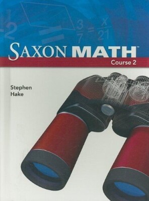 Saxon Math Course 2 2007 Hardcover  Student Edition Homeschool By Hake Good Cond