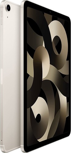 Apple iPad Air 5th Gen. 10.9 in, 64GB, Wi-Fi + Cellular A2589 - Starlight - Afbeelding 2 van 3