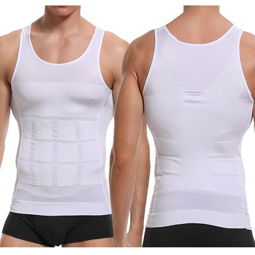 FAJAS PARA HOMBRES FAJA REDUCTORA DE HOMBRE MEN BODY SHAPER TUMMY CONTROL TANK - Picture 6 of 25