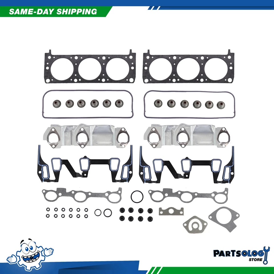 Kit de reconstrução de motor DNJ EK3146 para 93-96 Buick Chevrolet Achieva Beretta 3.1L OHV - Imagem 4 de 4