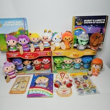 NWT Rainbow Brite Hallmark Itty Bitty Bittys BIG LOT books pins stickers card