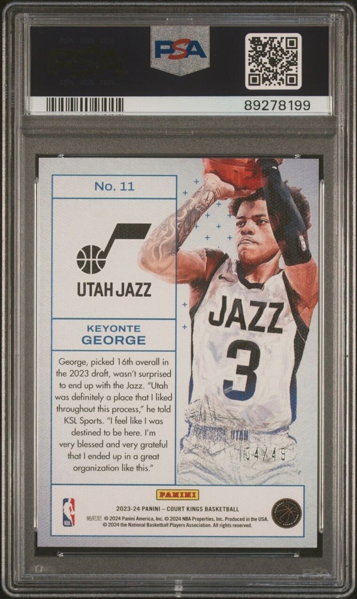 50枚限定 PSA10】Keyonte George キヨンテ・ジョージ 50枚限定 PSA10】Keyonte George キヨンテ・ジョージ