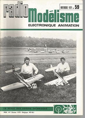 RADIO MODELING N°59 CALCULATION AND STUDY SCALE MODELS OF BOATS / CABIN CRUISER