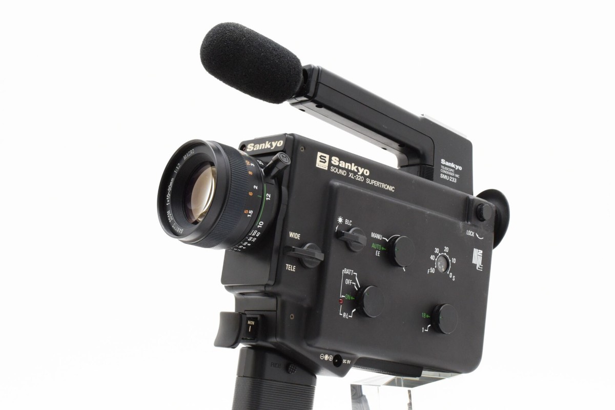 Tested Working 🌟 Excellent+5 🌟 Sankyo Sound XL-320 Super8 Film