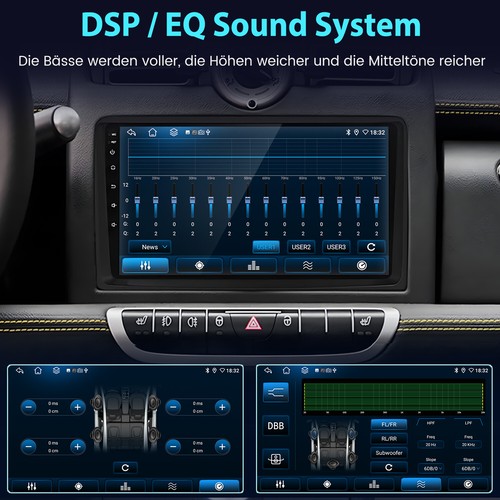 Carplay Android13 Für Benz Smart Fortwo 451 2005-2015 Autoradio GPS Navi WiFi BT - Bild 10 von 11