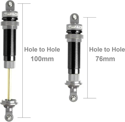 100mm 1/10 Oil Shock Absorber for Slash, Stampede, Rustler Upgrade Parts - Picture 3 of 7