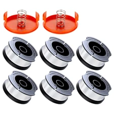 Replacement for BLACK+DECKER AF-100 Weed Grass String Trimmer Spool Line + cap
