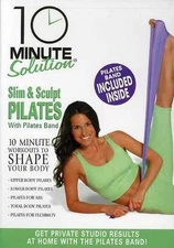 10 Minute Solution: Slim & Sculpt Kit w/ Pilates Band - DVD - VERY GOOD