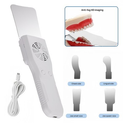 Dent Occlusal Mirror Fog Free LED Intra Oral Photo System 4 Mirrors Anti-Fog