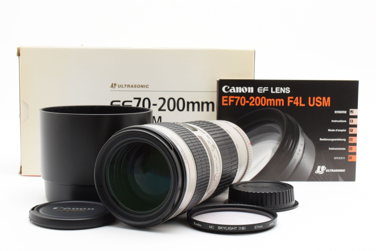 Top MINT/w box] Canon EF 70-200mm f/4 L USM From JAPAN | eBay