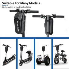 Electric Scooter E-Scooter E-Bike Front Hanging Bag Handlebar Hard Case Cycling