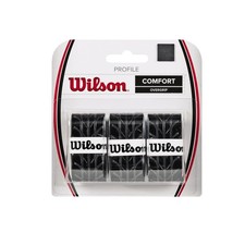 WILSON Sporting Goods Profile Tennis Racquet Over Grip, Black ns, 