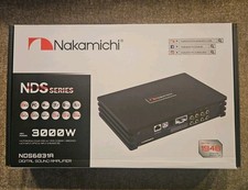 NEW Nakamichi NDS6831A 8-Channel DSP w/ 6-Channel Amplifier 31-Band EQ 3000W Max