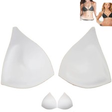 Bra Pad Thickened Large Triangle White Swimsuit Dress DIY