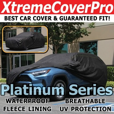 2024 TOYOTA RAV4 WATERPROOF CAR COVER W/MIRROR POCKET -BLACK