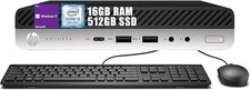 HP ProDesk 600 G5 Mini 9th Gen Hexa-Core i5-9500T 16GB DDR4 RAM 512GB SSD