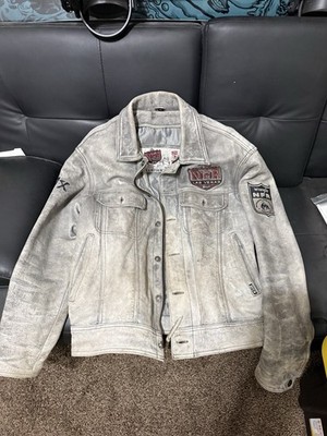 Limited Edition NFR Las Vegas Official Champion Jacket Gray Size M