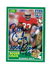 Roger Craig Cards, Rookie Card and Autographed Memorabilia Guide 11