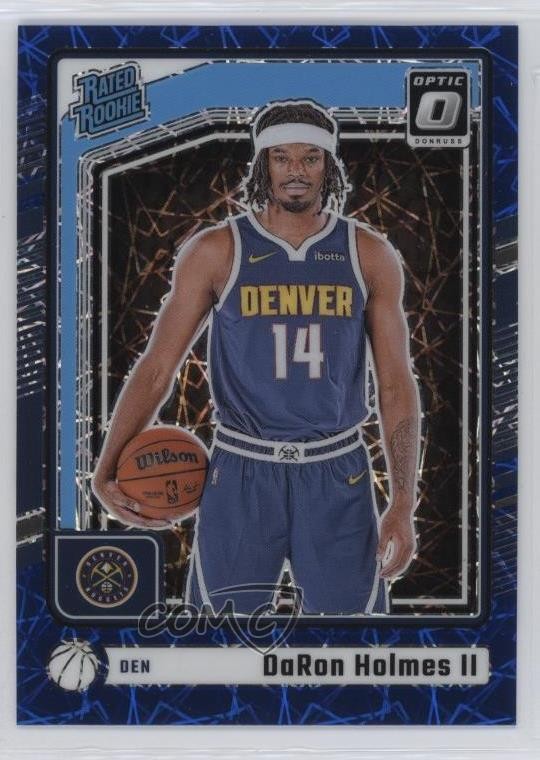 2024 Donruss Optic Rated Blue Velocity Prizm DaRon Holmes II #262 Rookie RC 1hr4