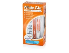 New White Glo Extreme Teeth Whitening Pen Tooth Stain Remover w/Strips Dental