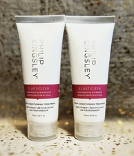 2x~Philip Kingsley~Elasticizer~Deep Conditioning Treatment~75ml/2.53oz each~NWOB