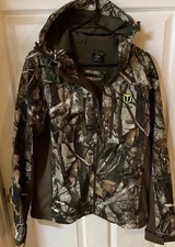 TideWe Camouflage Hunting  Jacket with Hood for Men Size Medium