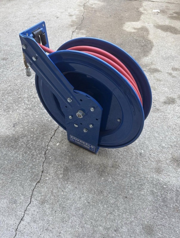 Coxreels P-LP-350 - 50', 3/8" spring driven, retractable hose reel - BRAND NEW